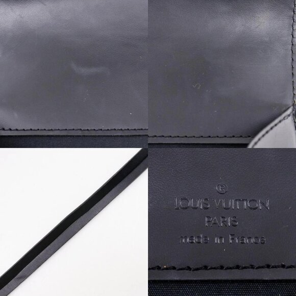 LOUIS VUITTON Dinar Shoulder Bag M52022 Noir black Epi Leather Women - Picture 7 of 12